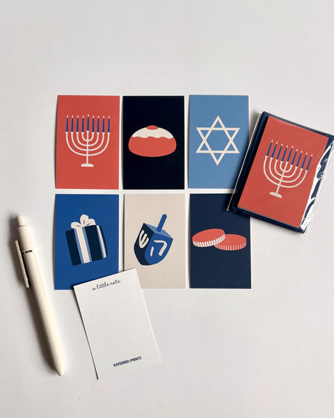 Hanukkah Note Card