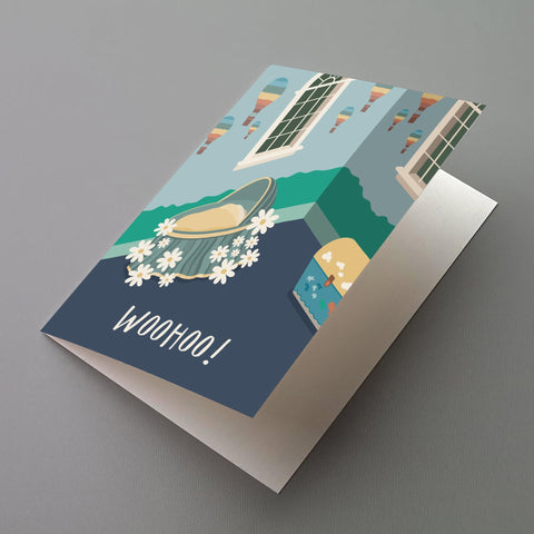 Woohoo! Greeting Card