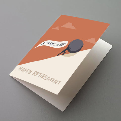 You Can Stop Now Retirement Card