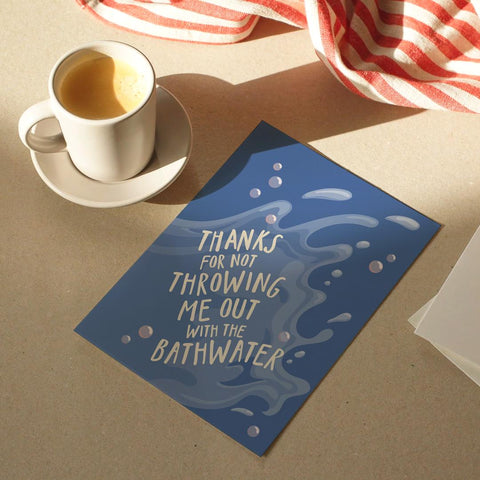 Bathed In Gratitude Greeting Card