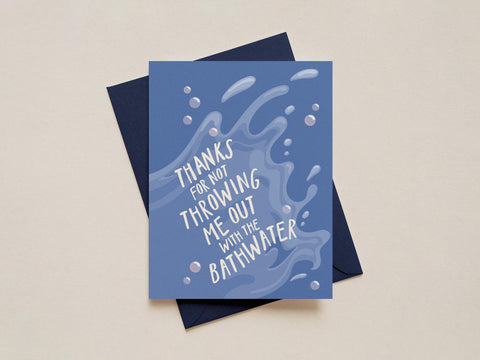Bathed In Gratitude Greeting Card