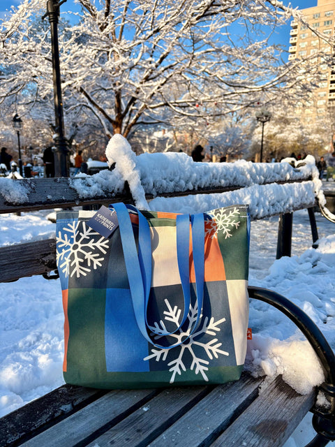 Snow Day Tote Bag