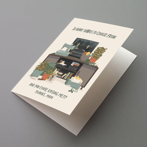 Thanks, Mom Greeting Card