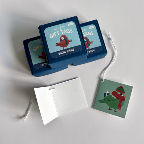 Snow Birds Gift Tag
