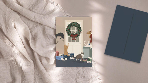 Impending Chaos Greeting Card