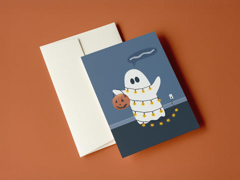 Oooooo Greeting Card