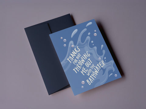 Bathed In Gratitude Greeting Card