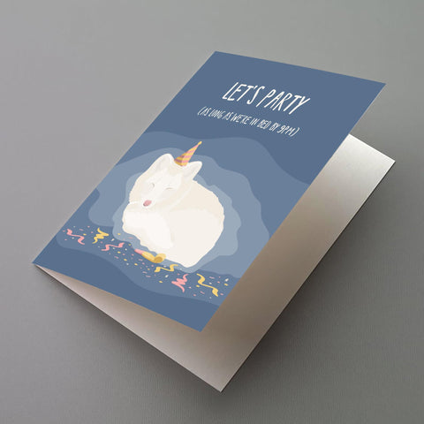 Let'S Party Greeting Card