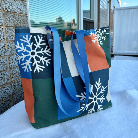 Snow Day Tote Bag