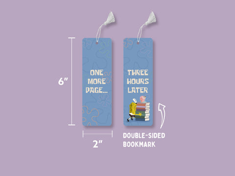 One More Page Bookmark