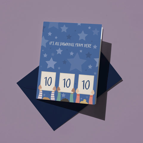 10 Out Of 10 Greeting Card