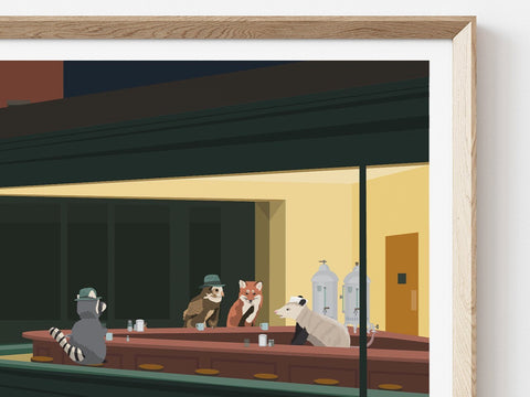 Nightowls Art Print