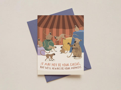 Not Your Circus Greeting Card