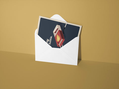 Hey Hottie Greeting Card
