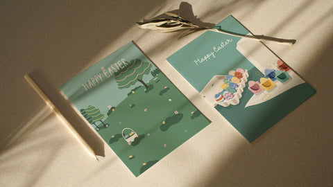 Happy Easter Greeting Card