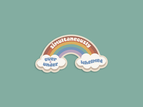 Whelmed Sticker