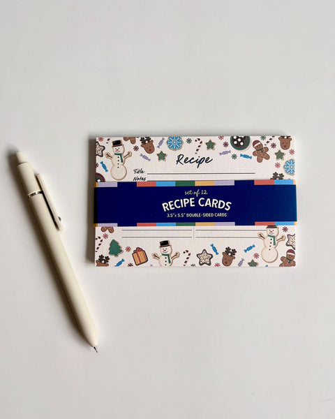 Recipe Card Set Note Card
