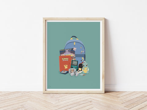 Pokegear Art Print