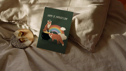 Lucky You Greeting Card