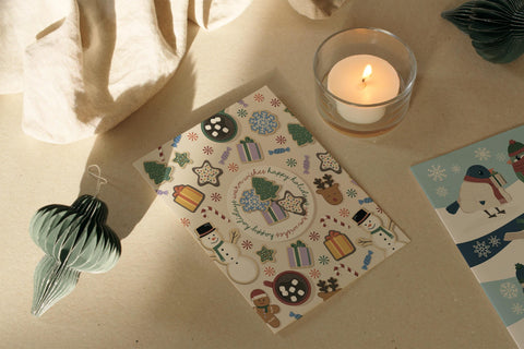 Holiday Cookies Greeting Card