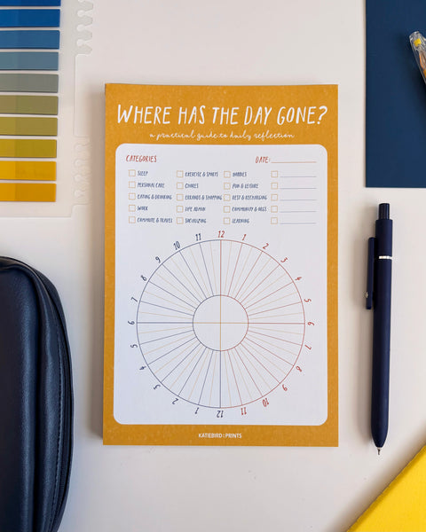 Where Has The Day Gone? Notepad