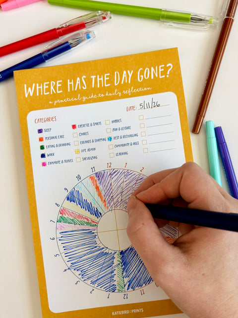Where Has The Day Gone? Notepad