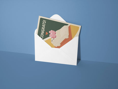 Life Congrats Greeting Card