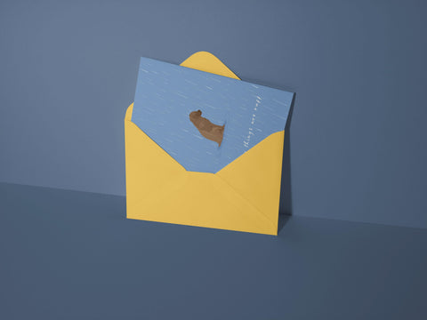 Ruff Greeting Card