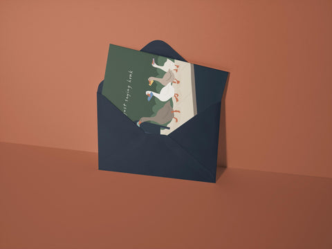 Just Saying Honk Greeting Card