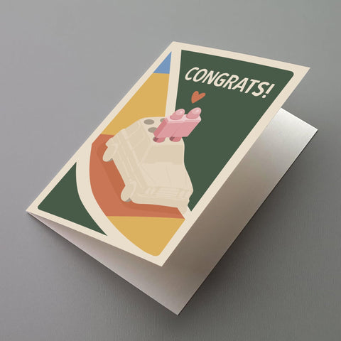 Life Congrats Greeting Card