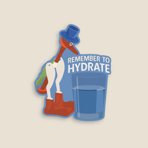 Remember To Hydrate Sticker