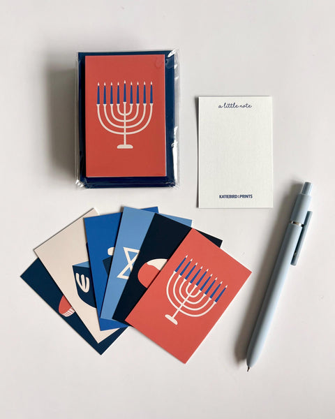 Hanukkah Note Card