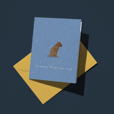 Ruff Greeting Card