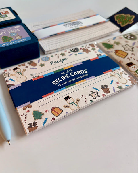 Recipe Card Set Note Card