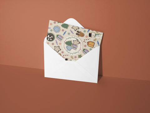 Holiday Cookies Greeting Card