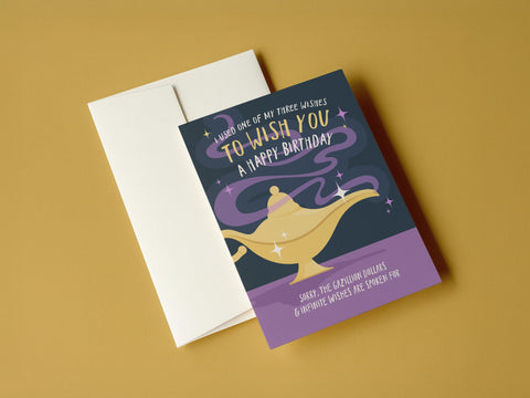 Birthday Wishes Greeting Card