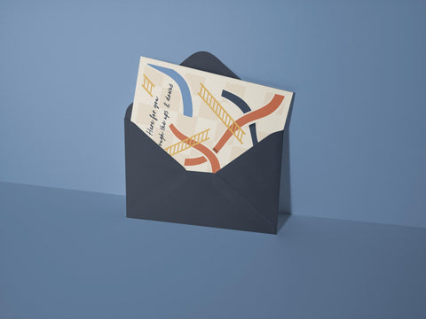 Ups & Downs Greeting Card