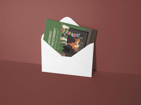 Christmas? In This Economy? Greeting Card
