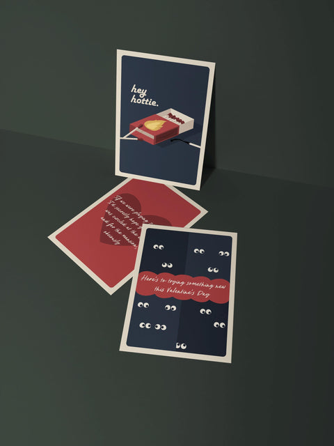 Hey Hottie Greeting Card