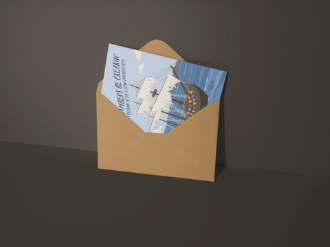 Timbers Be Creakin' Greeting Card