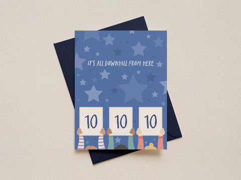 10 Out Of 10 Greeting Card