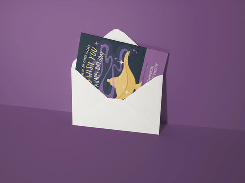 Birthday Wishes Greeting Card