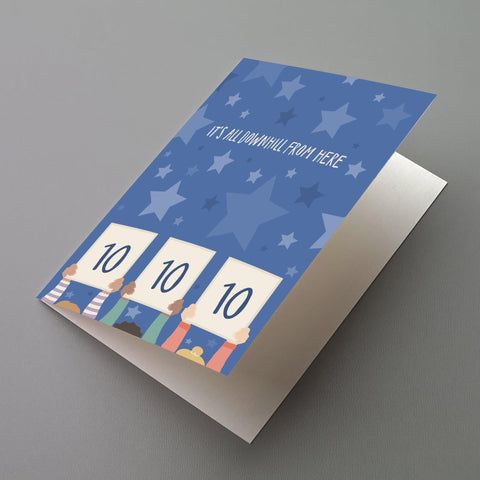 10 Out Of 10 Greeting Card