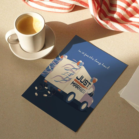 The Long Haul Greeting Card