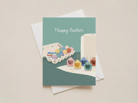 Happy Easter Greeting Card