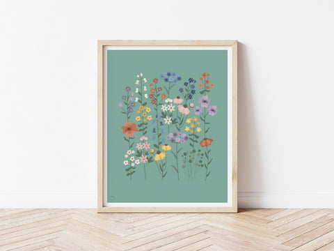 Wildflowers Art Print