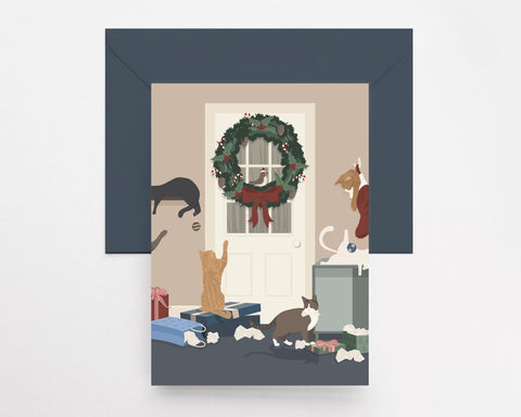Impending Chaos Greeting Card