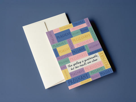 Expecting Congrats Greeting Card
