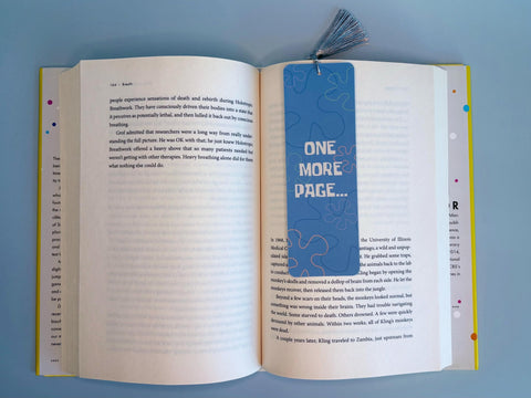 One More Page Bookmark