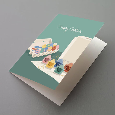 Happy Easter Greeting Card